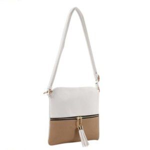 Sadie Color-Block Crossbody Purse